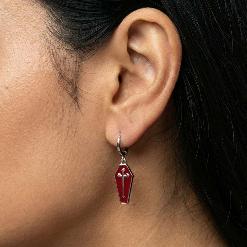 Coffin Earrings
