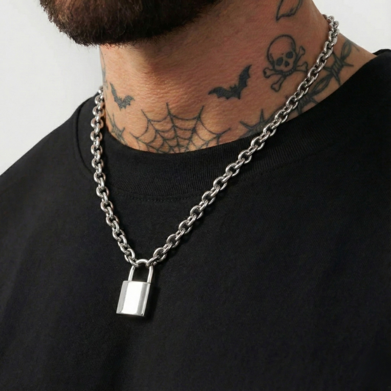 Heavy Lock Necklace