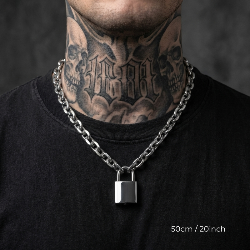 Heavy Lock Necklace