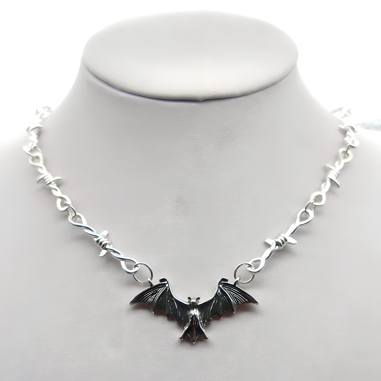 Barbed Bat Necklace