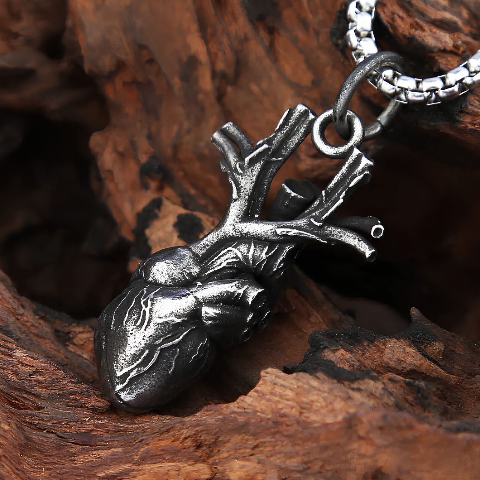 Anatomical Heart Necklace