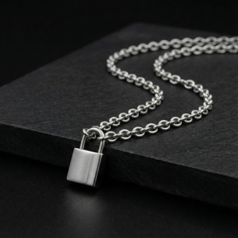 Heavy Lock Necklace