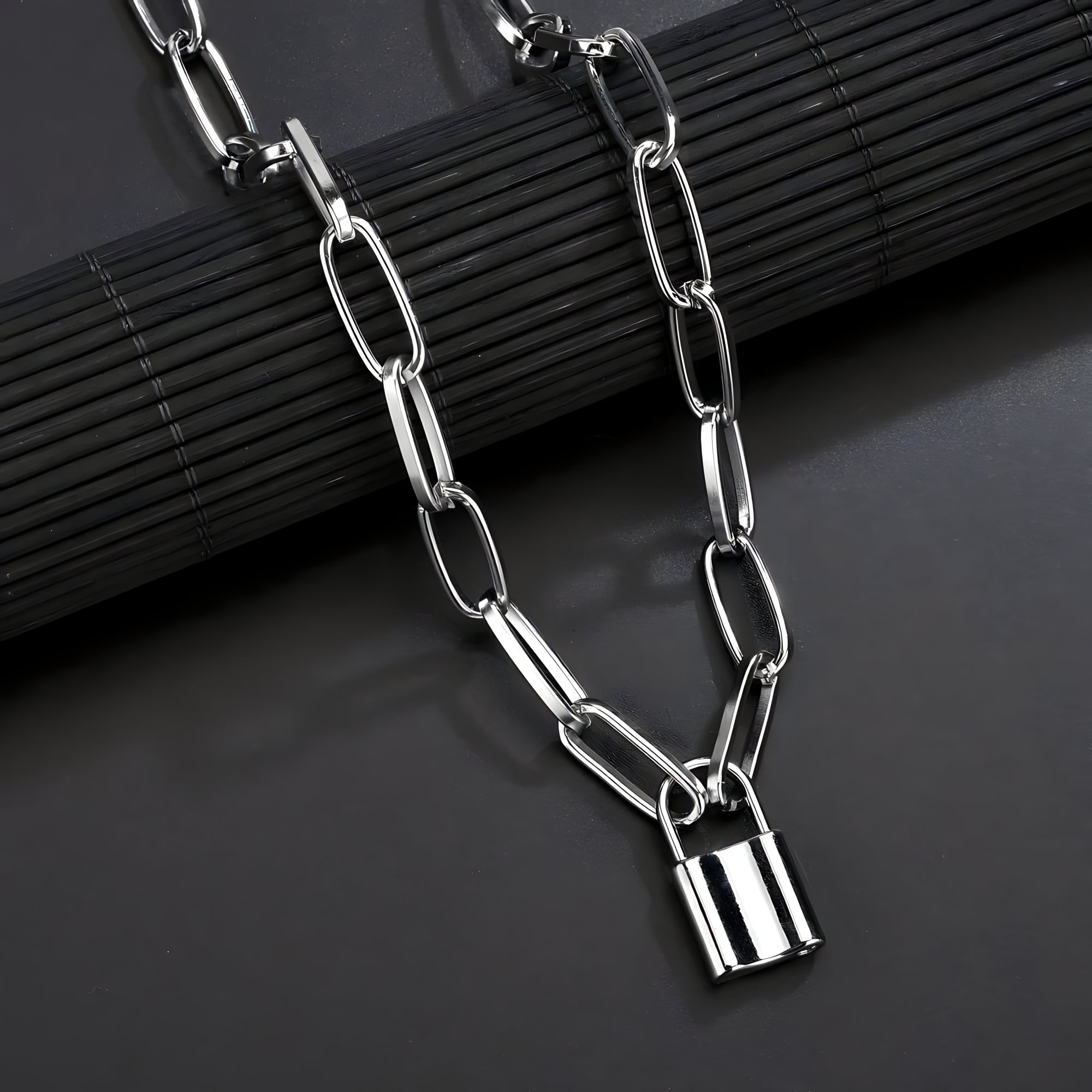 Paperclip Lock Necklace