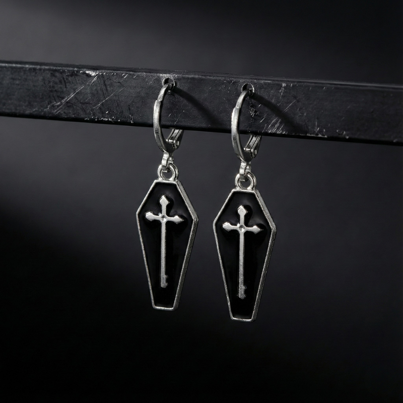 Coffin Earrings