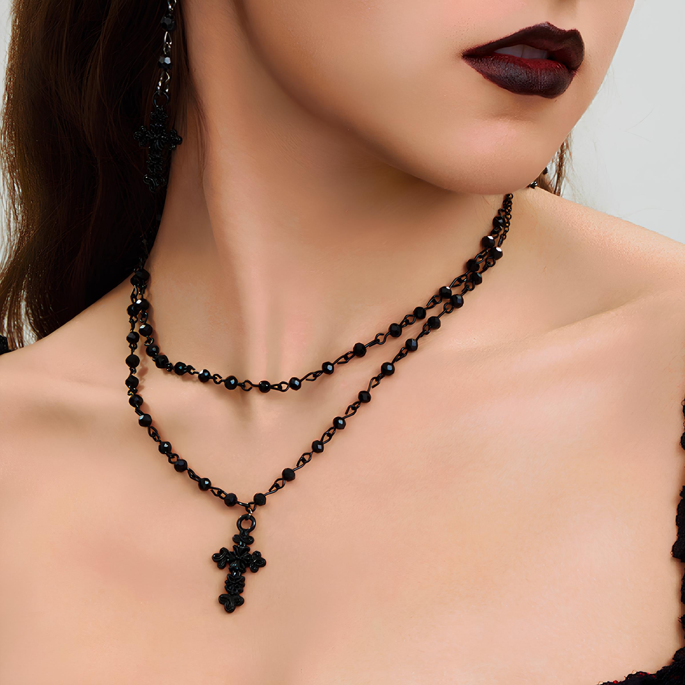 Twilight Cross Choker