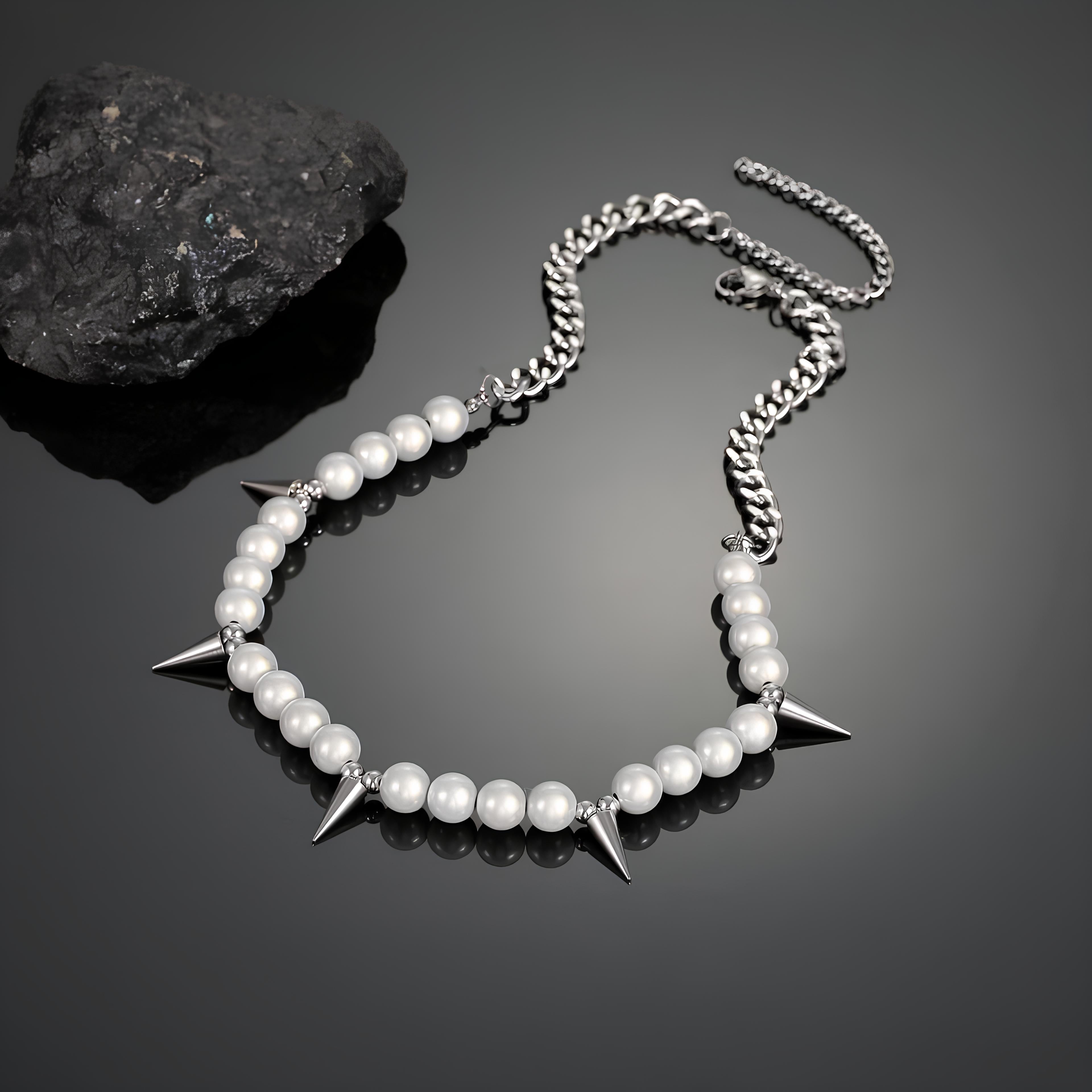 Pearl Hazard Necklace