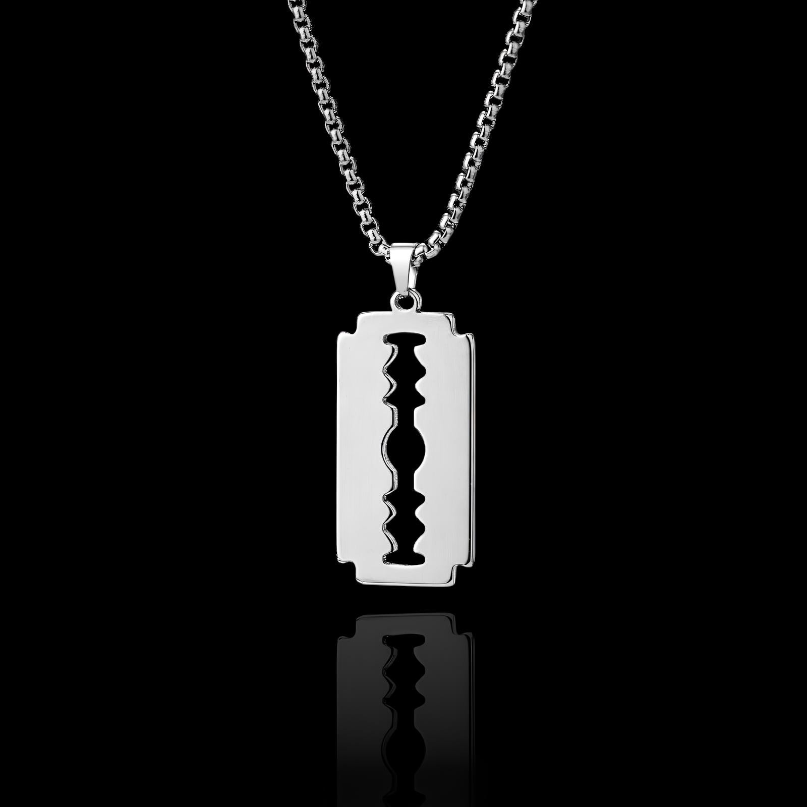 Razor Blade Necklace