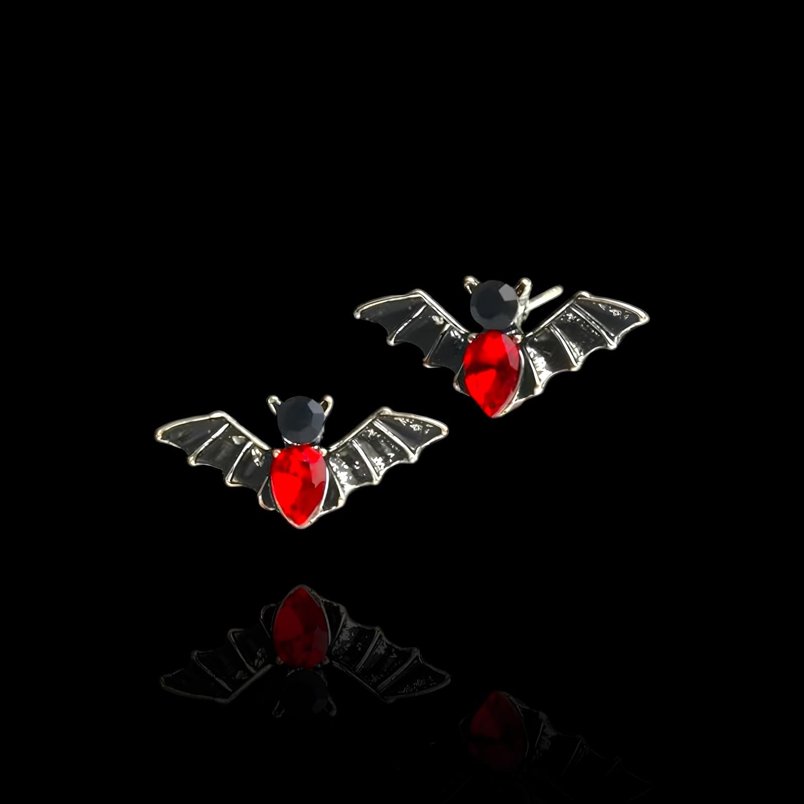 Bat Stud Earrings