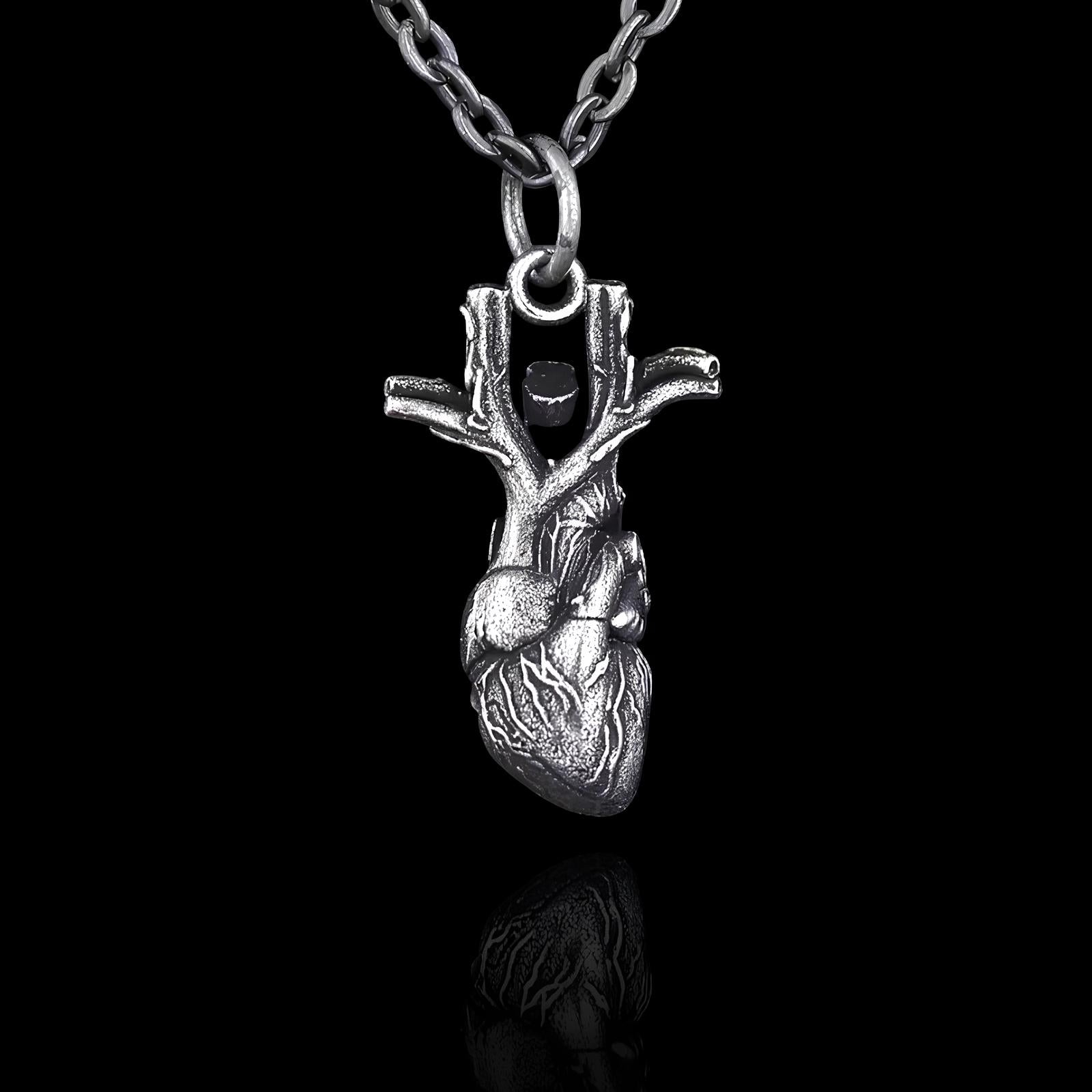 Anatomical Heart Necklace