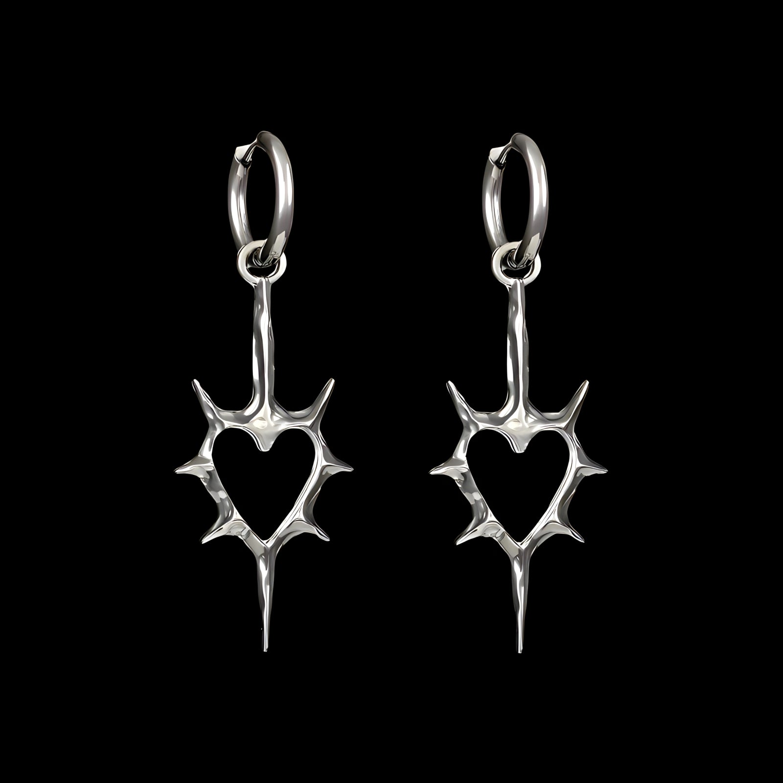 Heart of Thorns Earrings