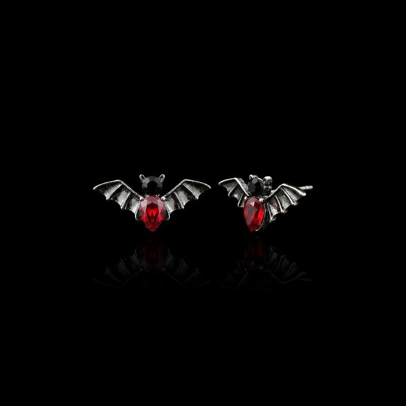 Bat Stud Earrings