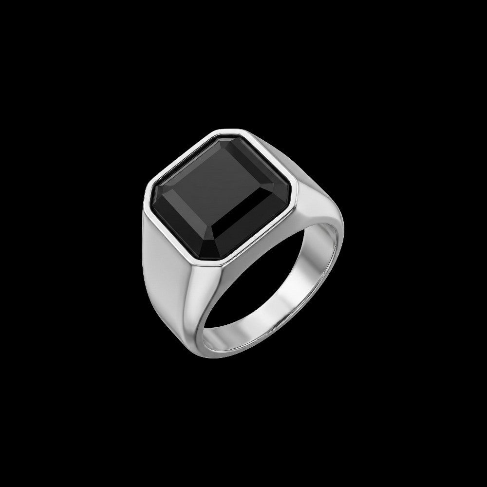 Black Signet Ring