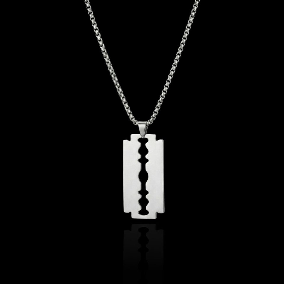 Razor Blade Necklace