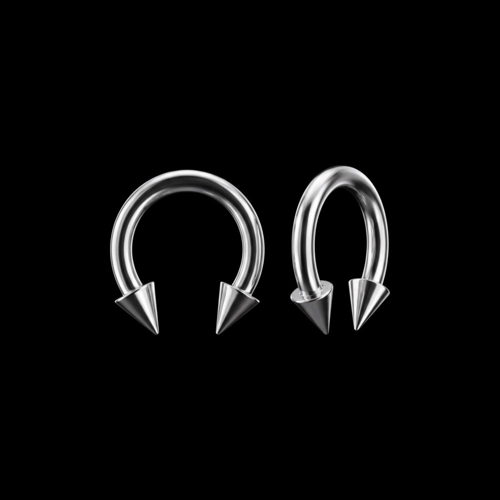 Double Spike Earrings