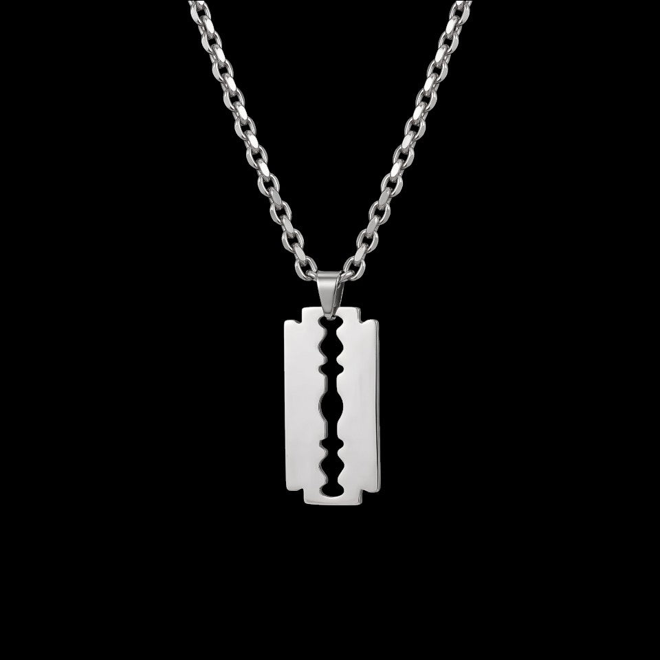 Razor Blade Necklace