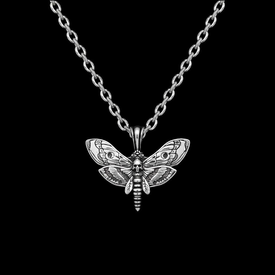 Death Moth Necklace