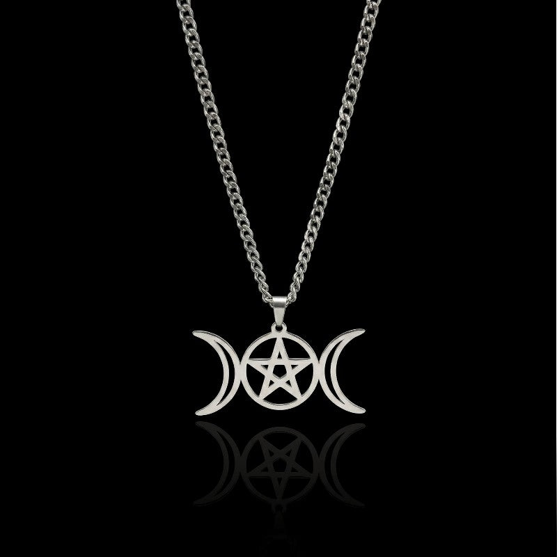 Triple Moon Necklace