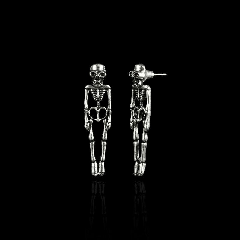Hanging Skeleton Earrings