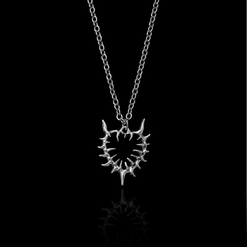 Corrupted Heart Necklace