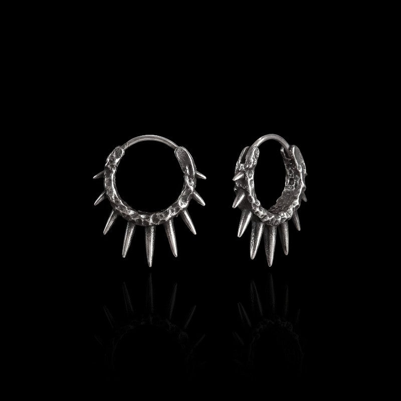 Spike Hoop Earrings
