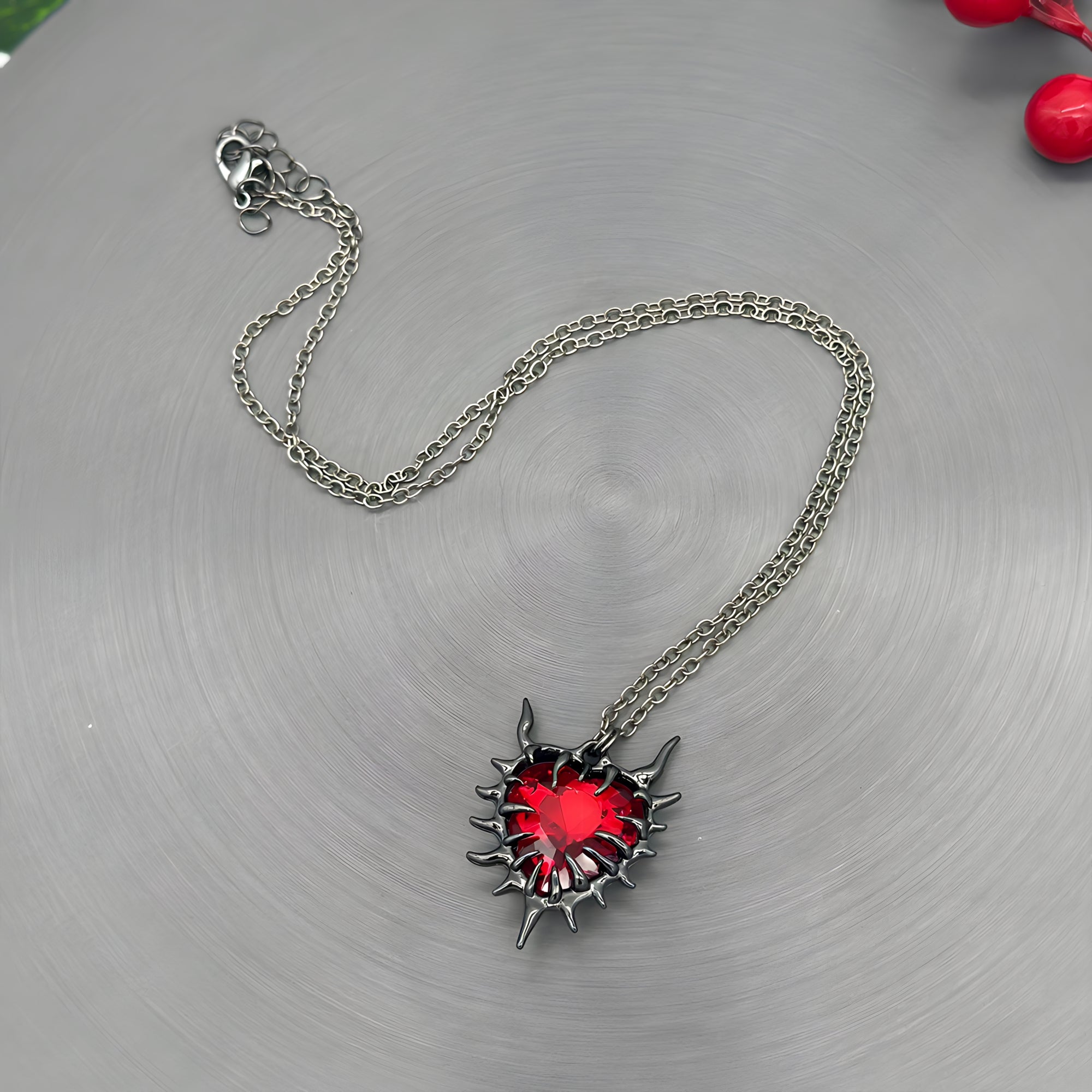 Venomous Heart Necklace