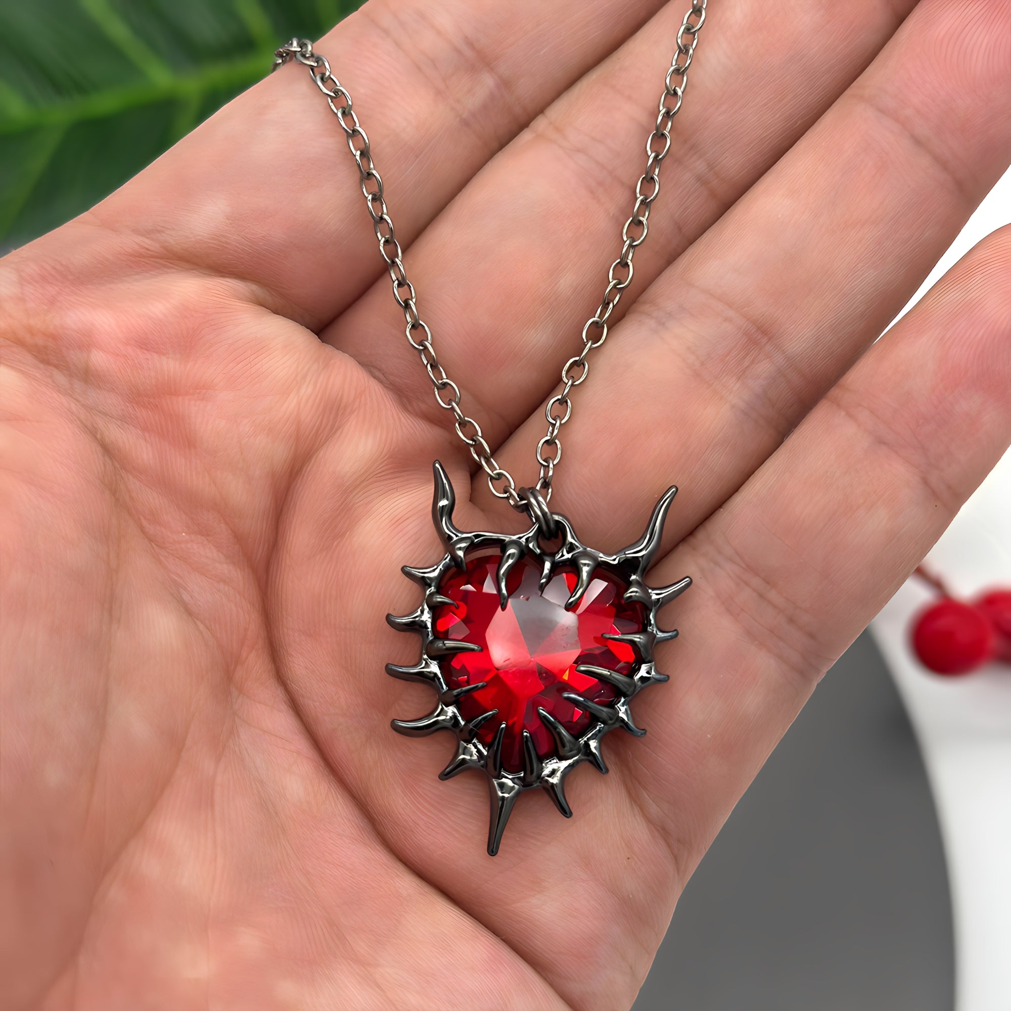 Venomous Heart Necklace