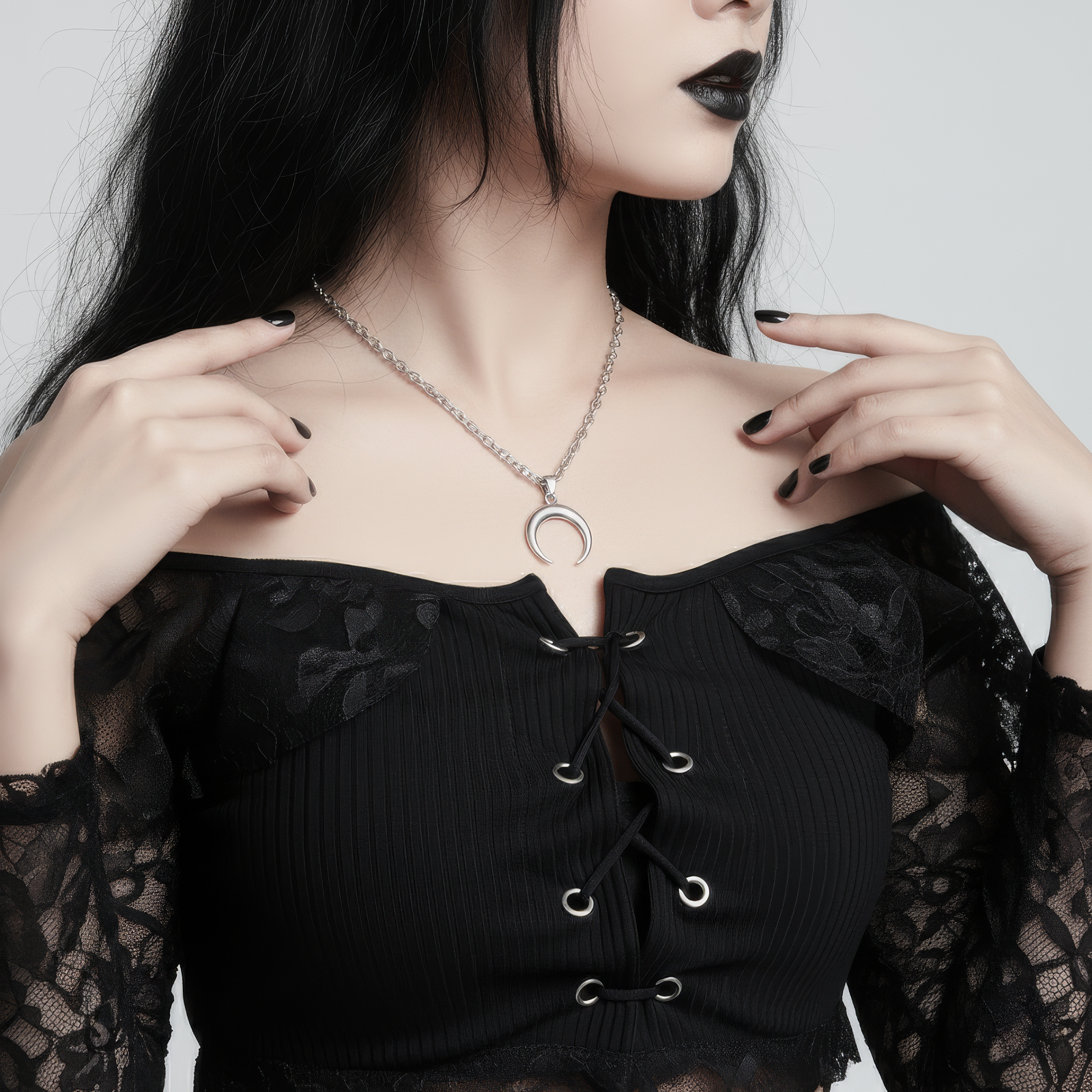 Crescent Moon Necklace