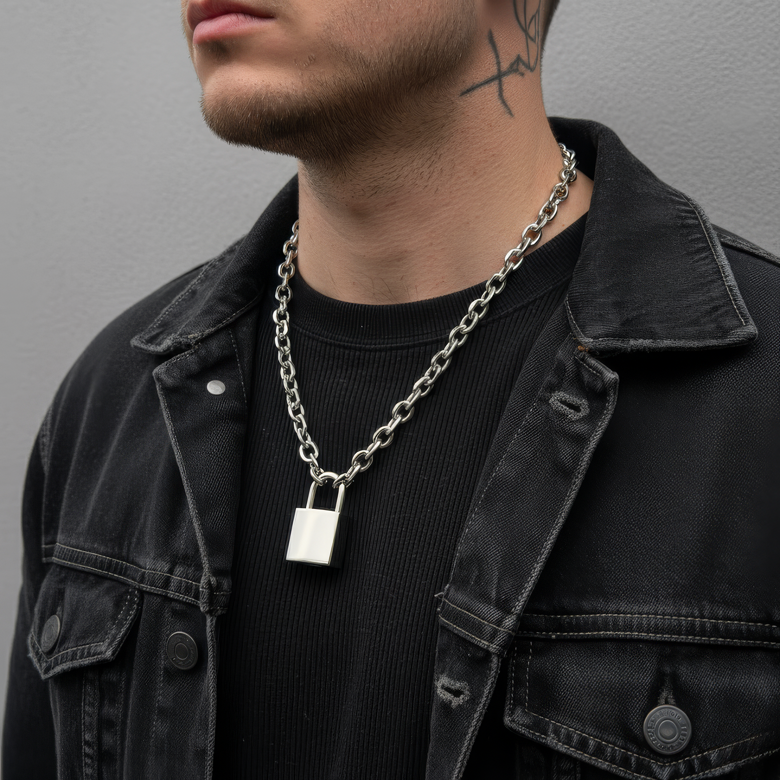 Heavy Lock Necklace
