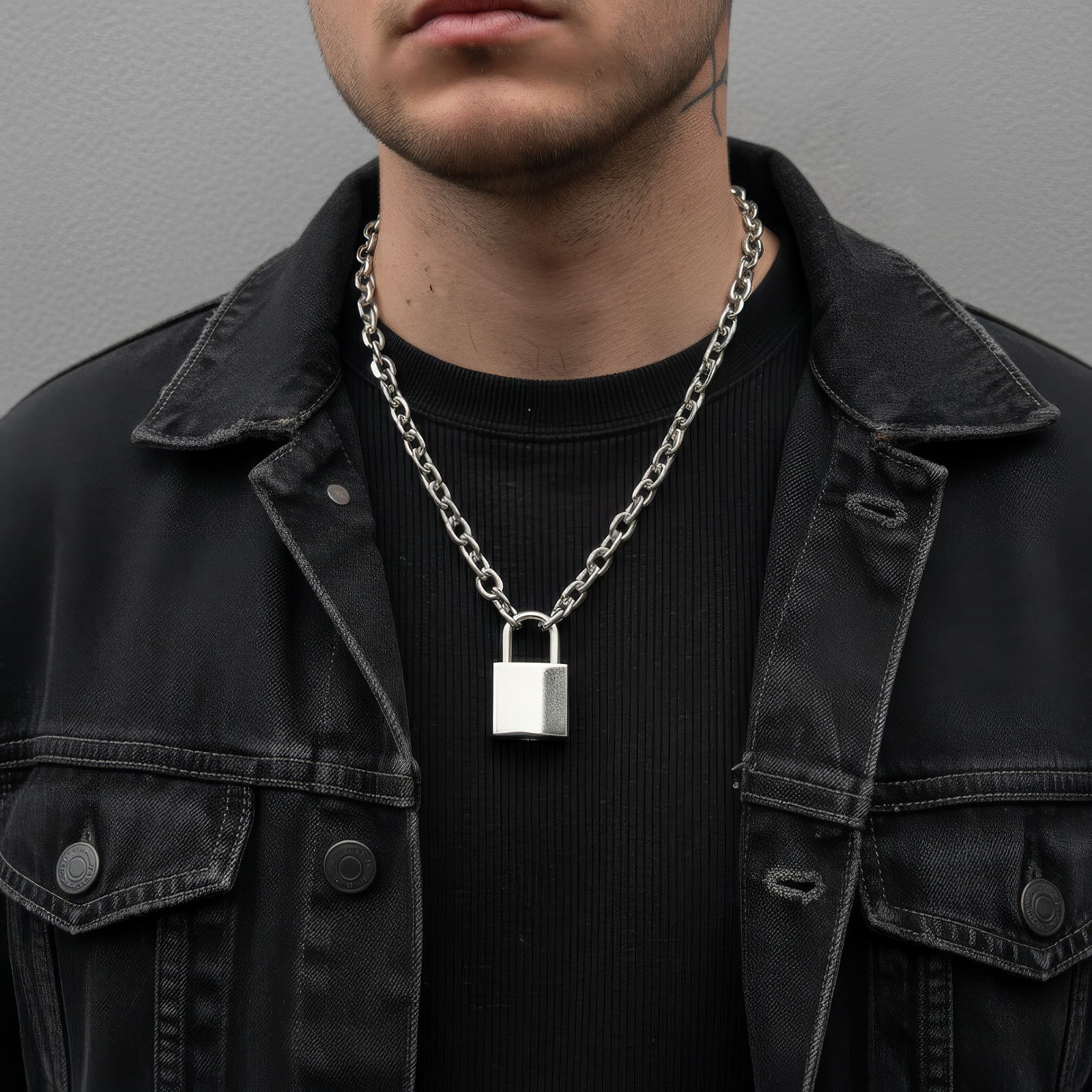 Heavy Lock Necklace