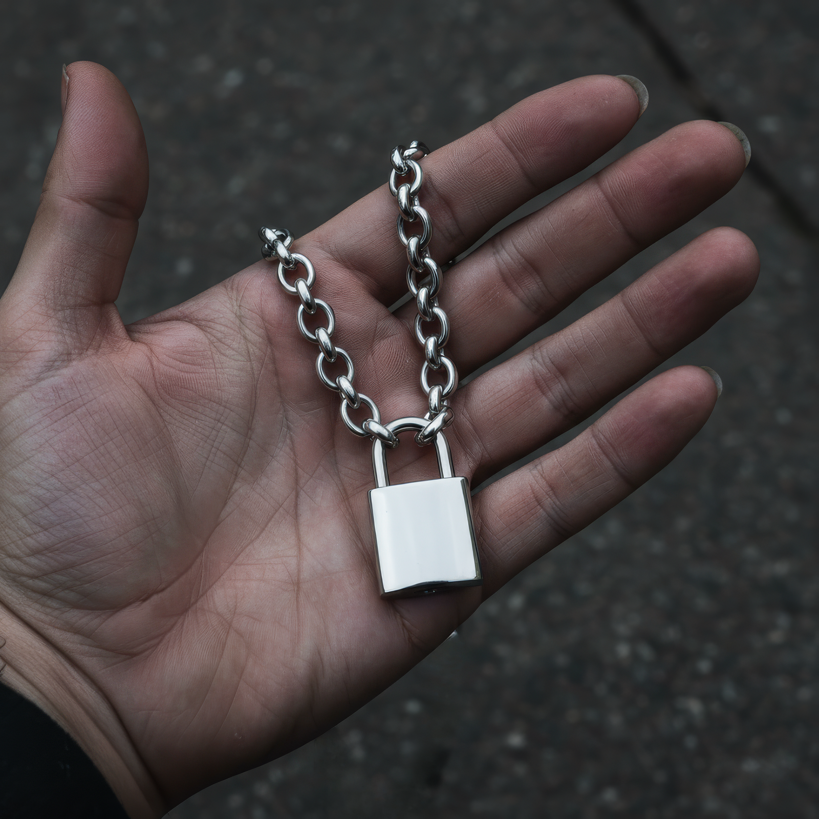 Heavy Lock Necklace