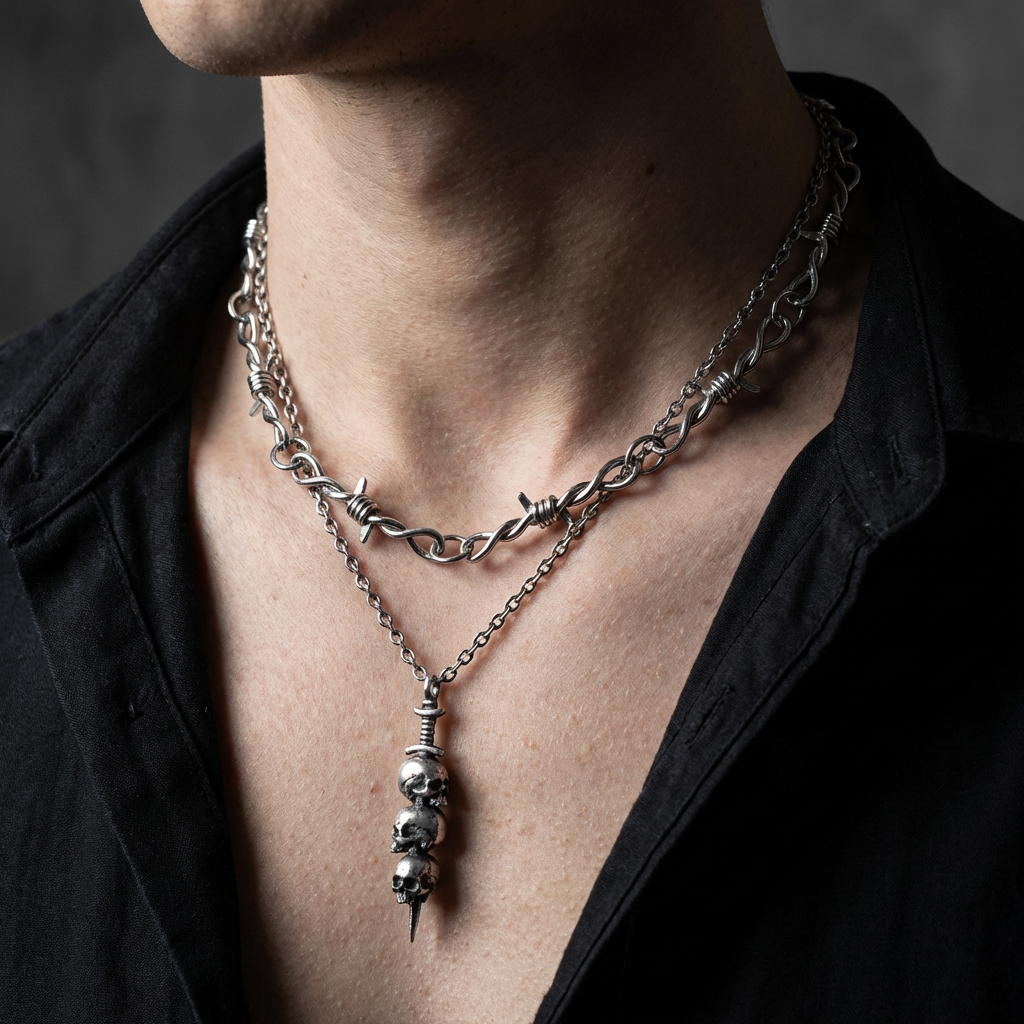 Barb Wire Necklace