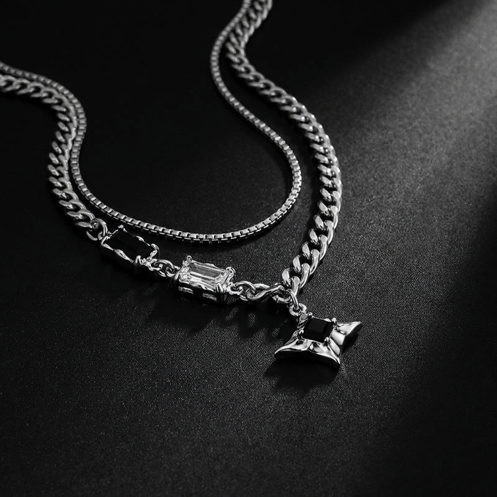 Sable Layered Necklace