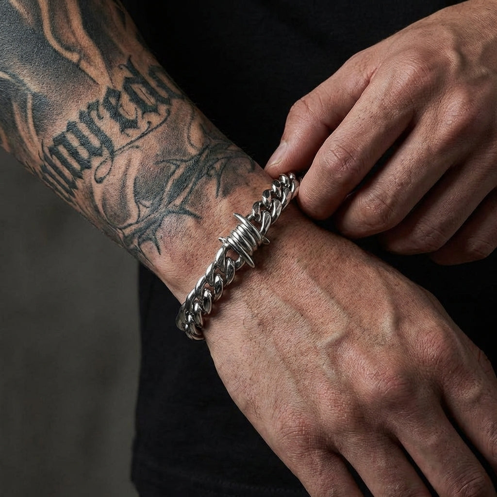Barb Cuban Bracelet