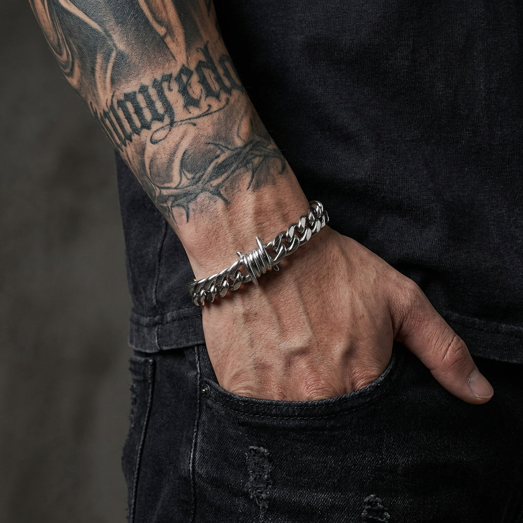 Barb Cuban Bracelet