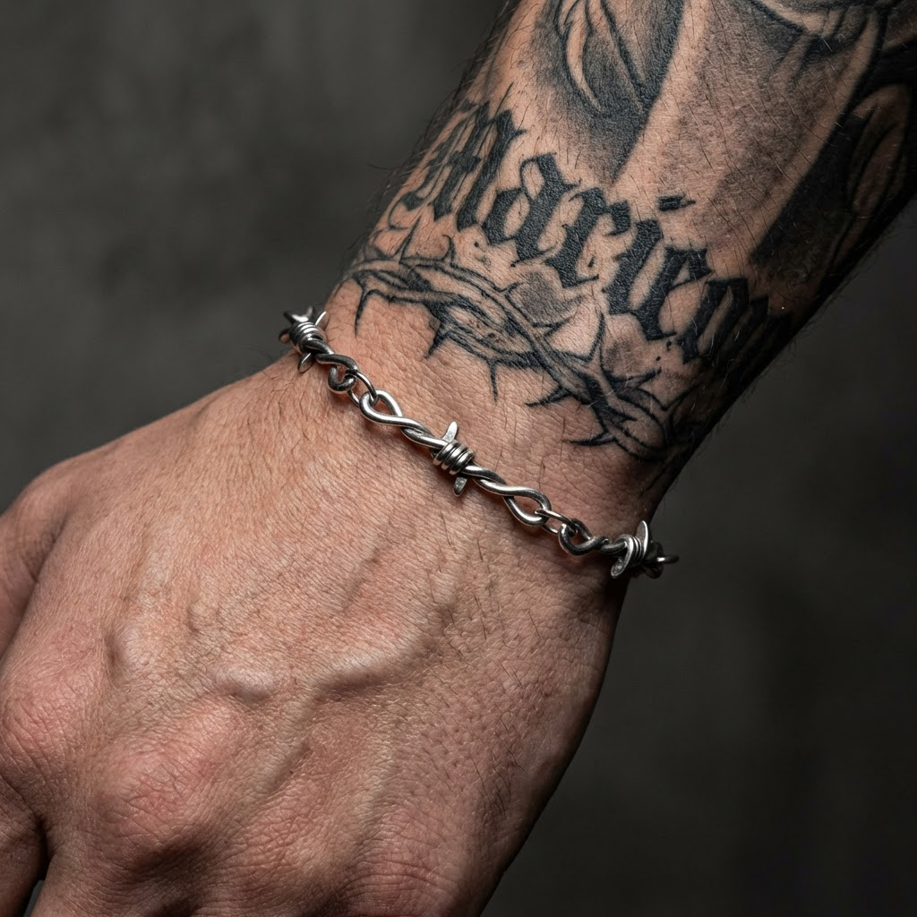 Barbed Wire Bracelet