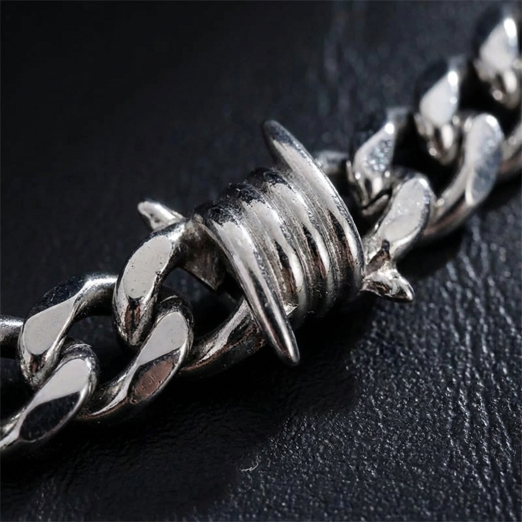 Barb Cuban Belt Chain