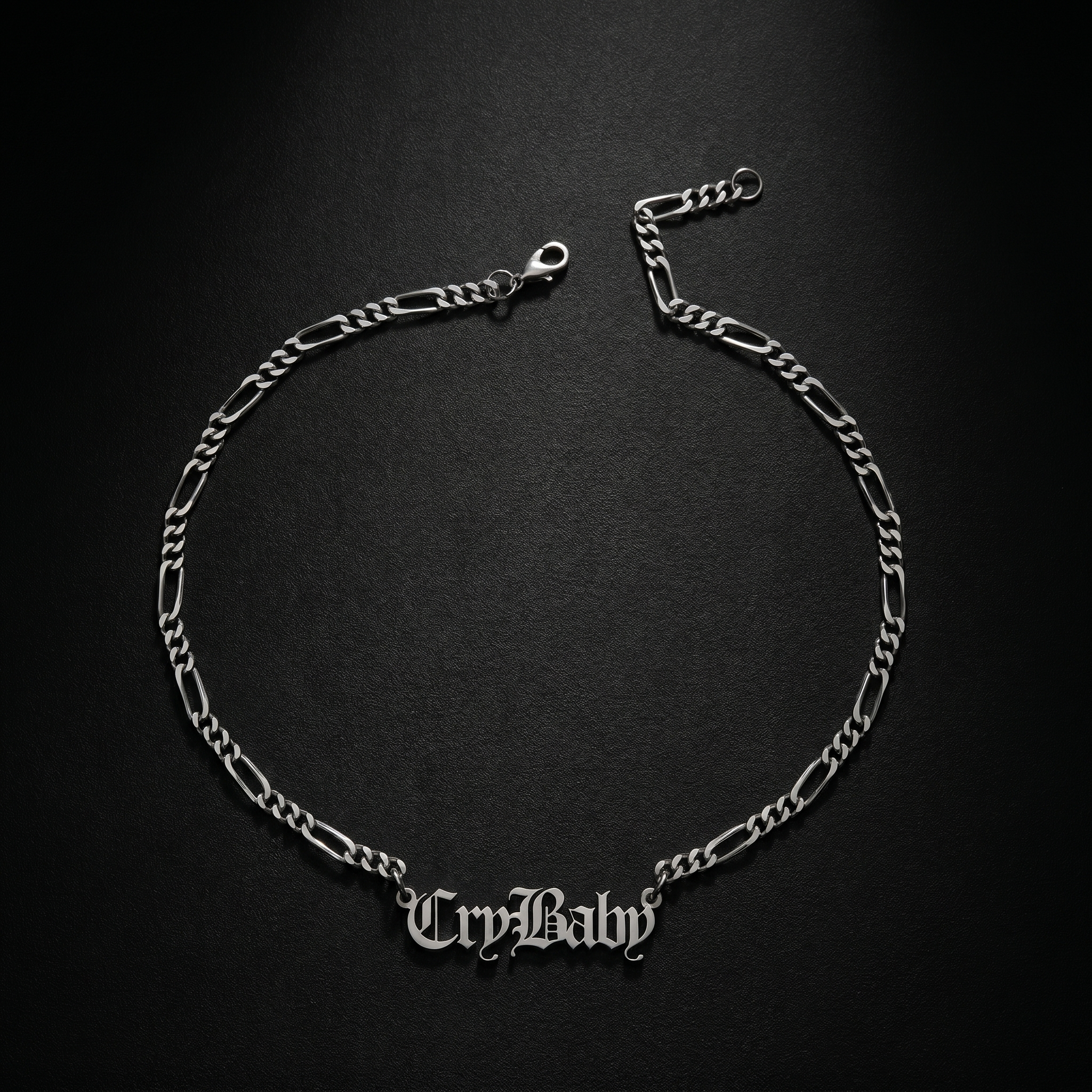 Old English Name Necklace