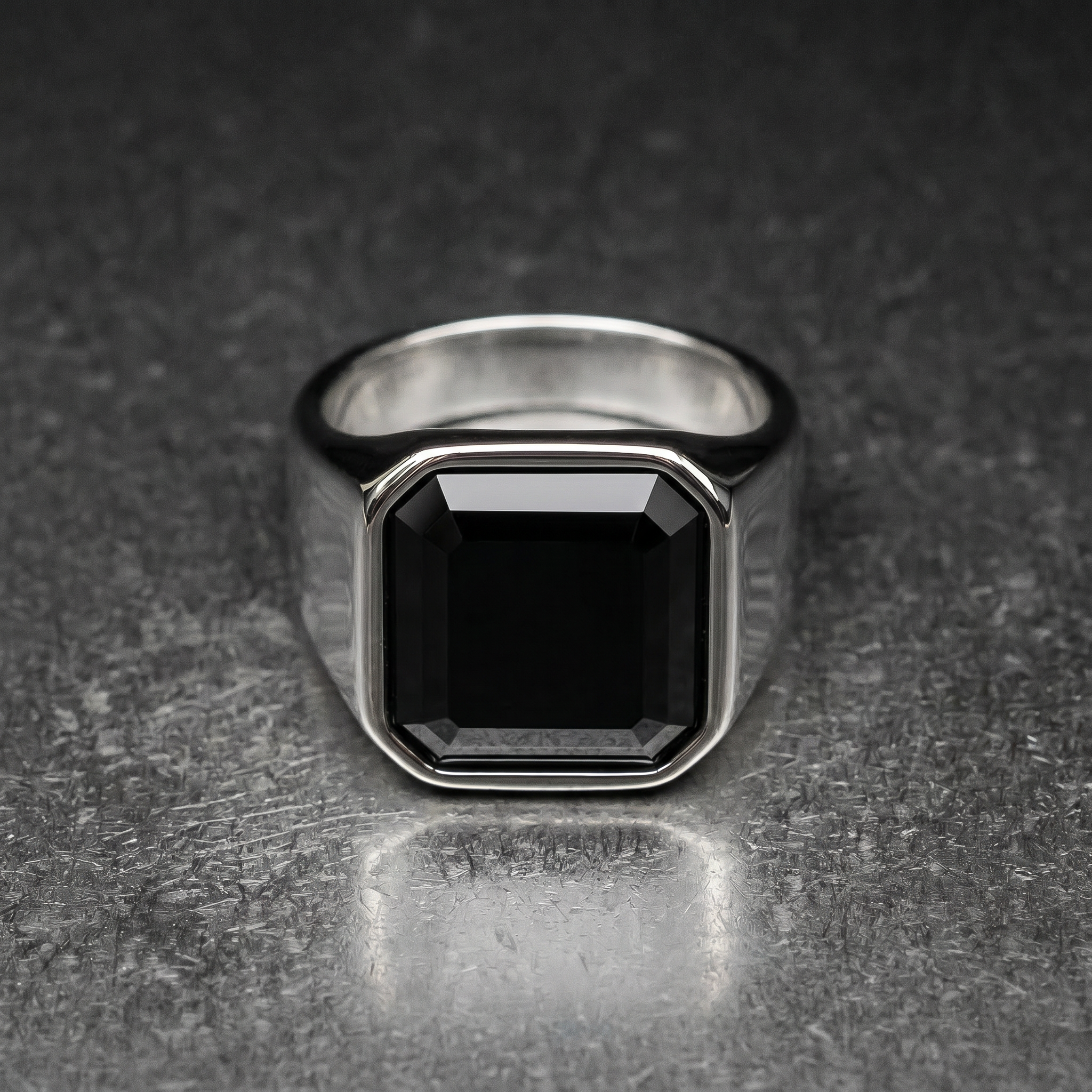 Black Signet Ring