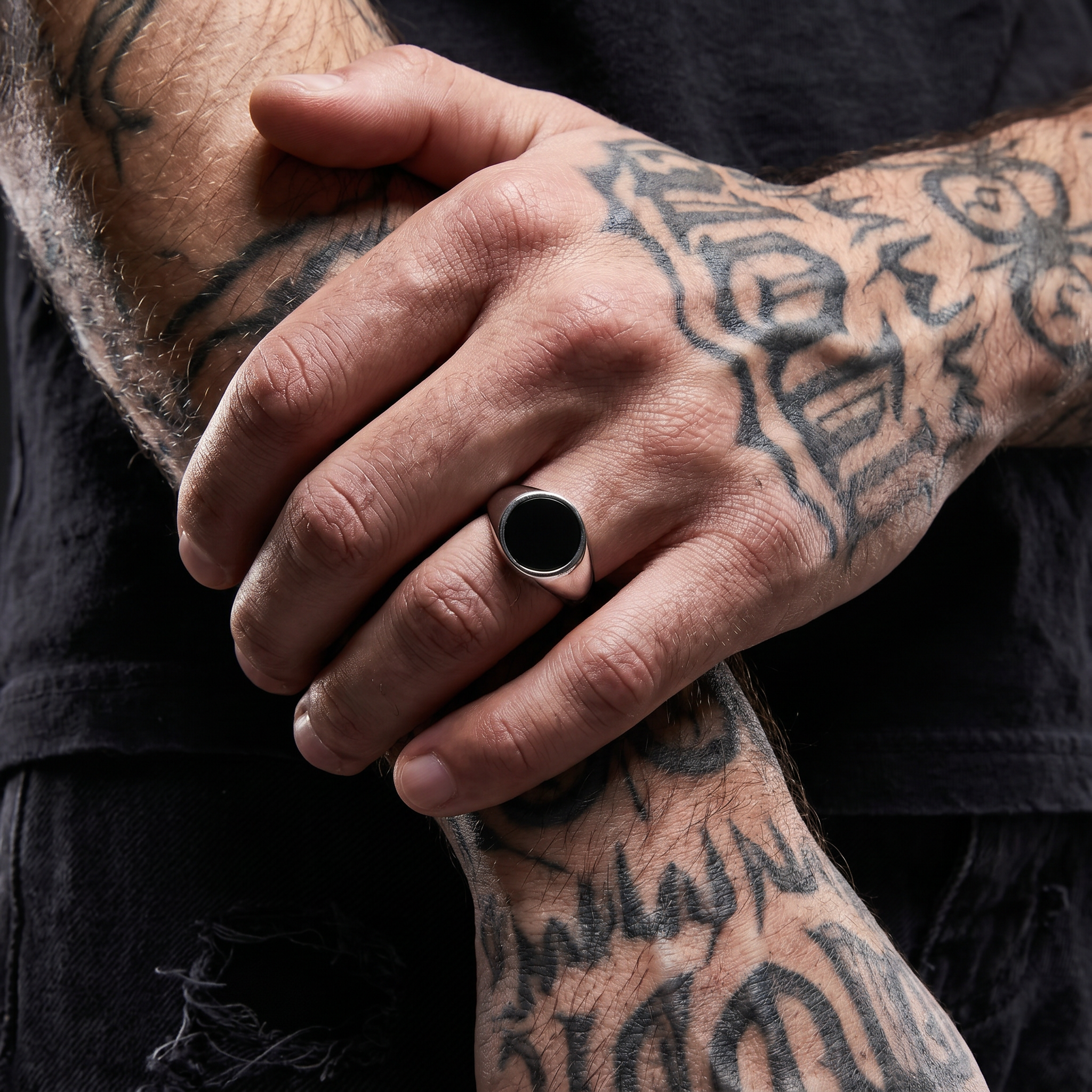Circle Signet Ring