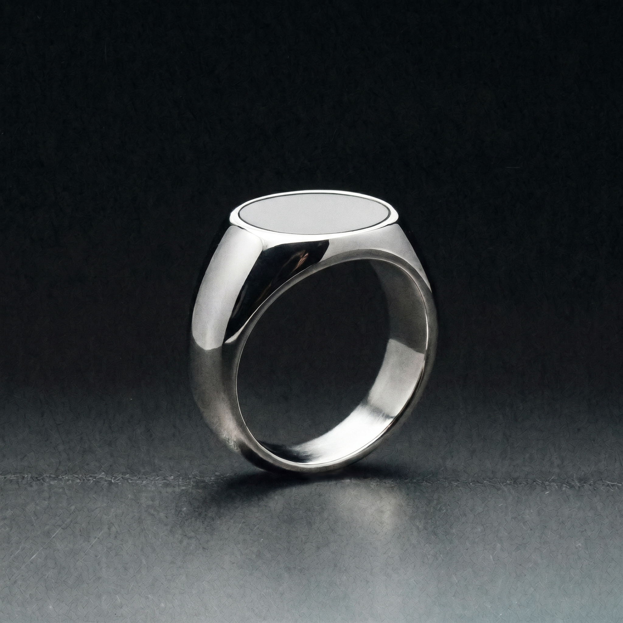 Circle Signet Ring