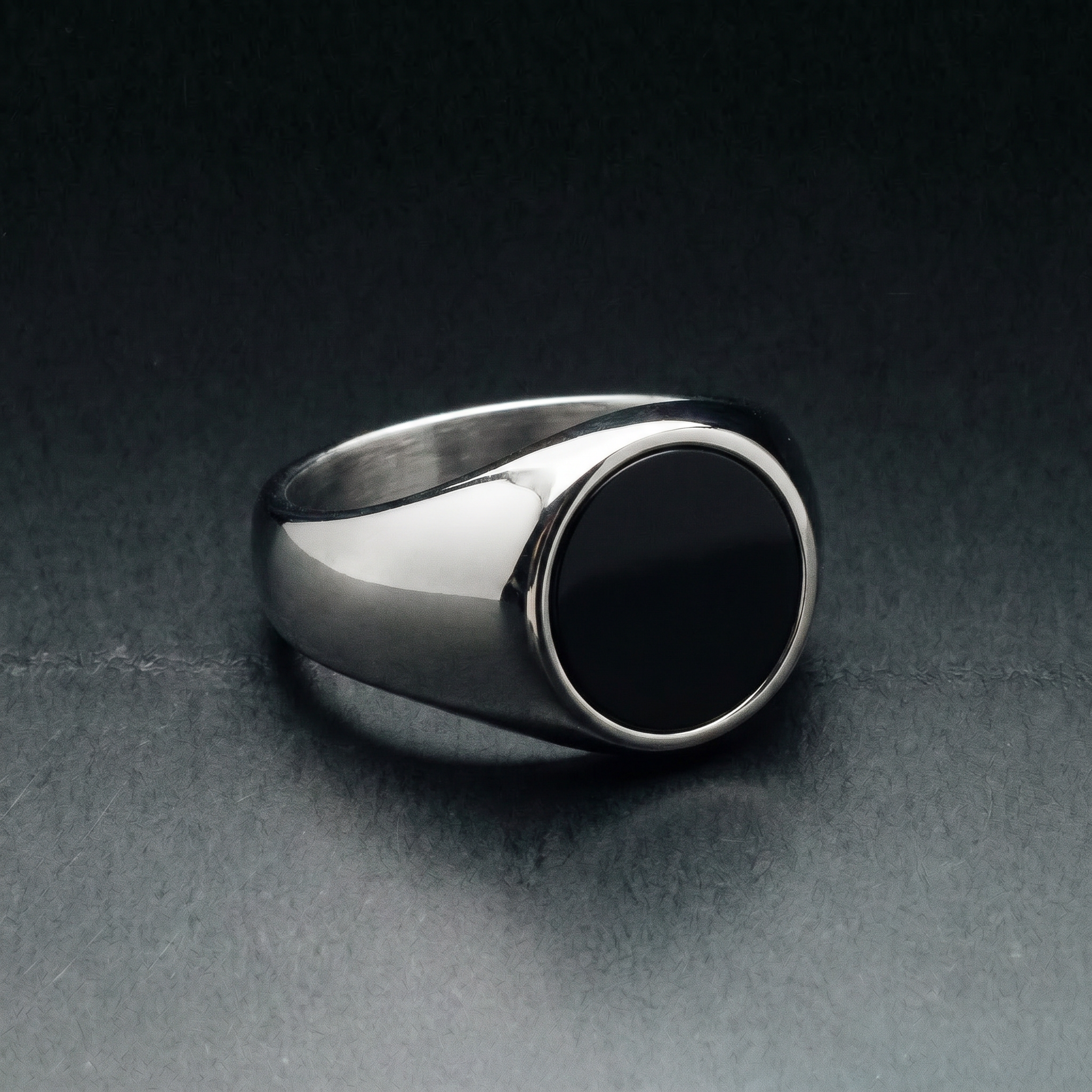 Circle Signet Ring