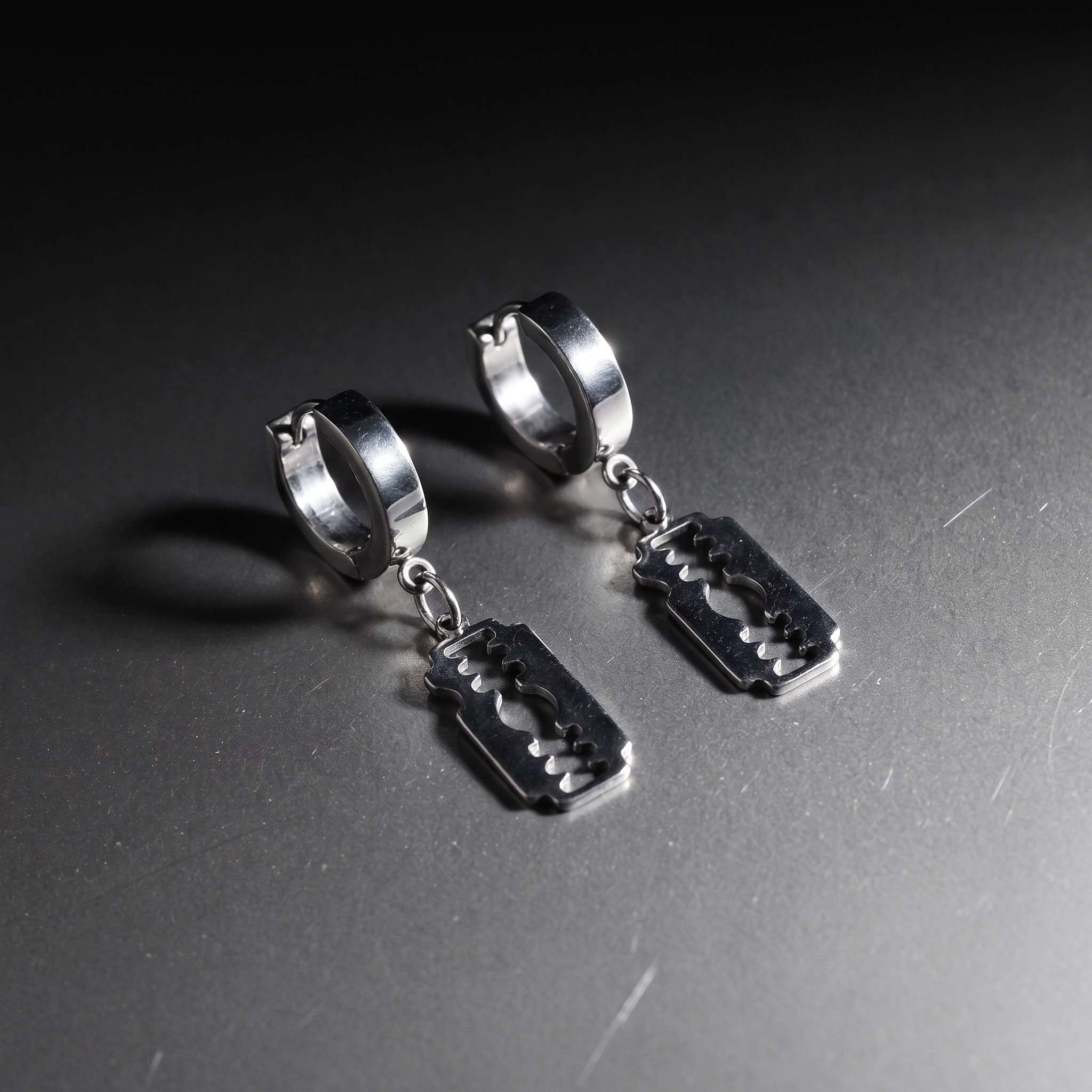 Razor Earrings