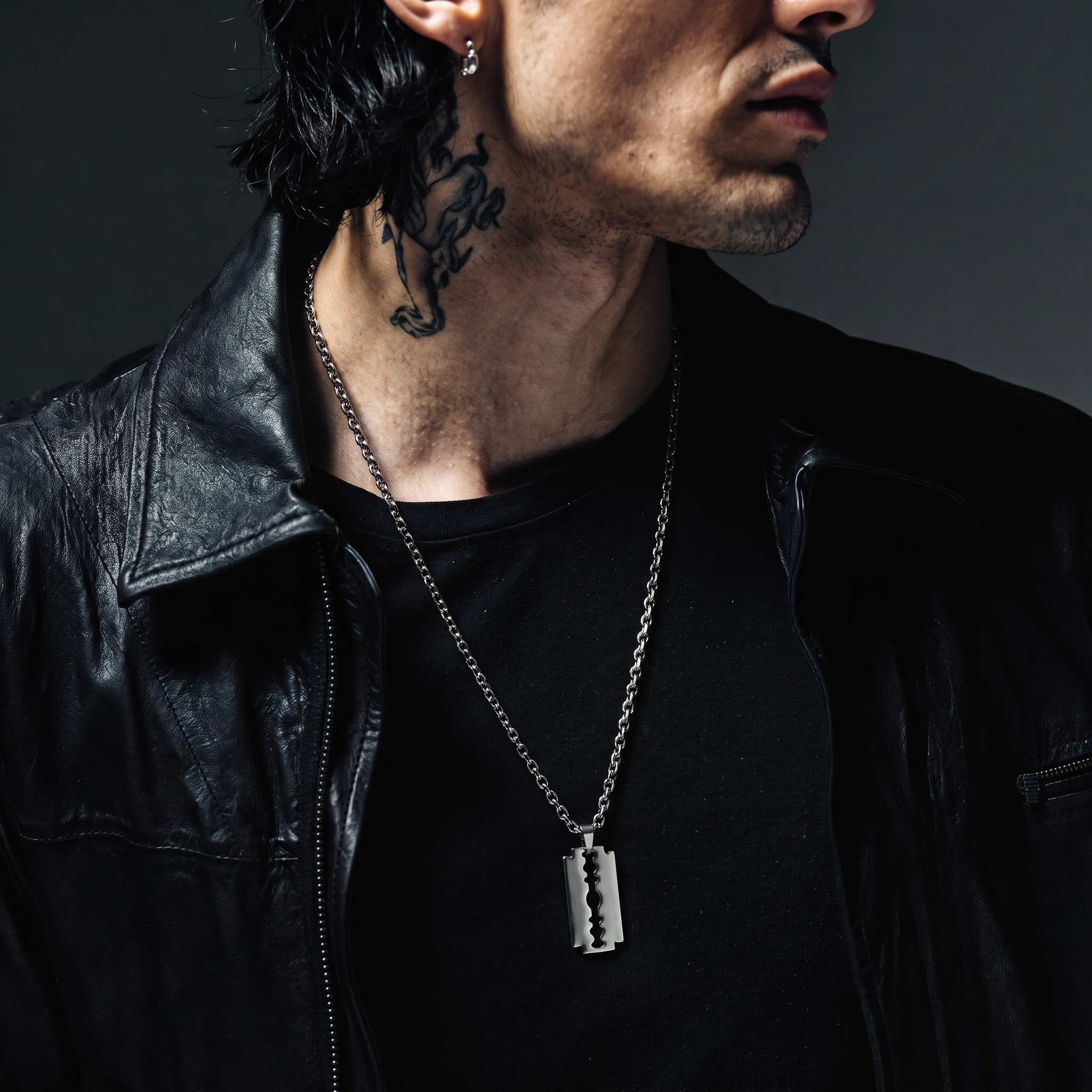 Razor Blade Necklace