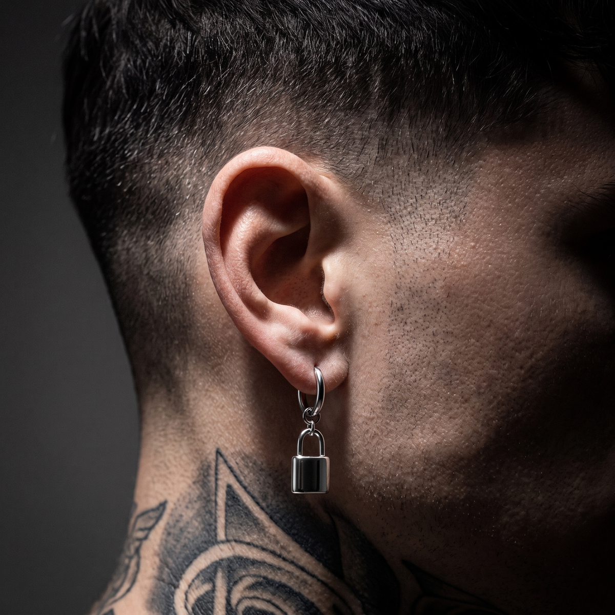 Lock Earrings