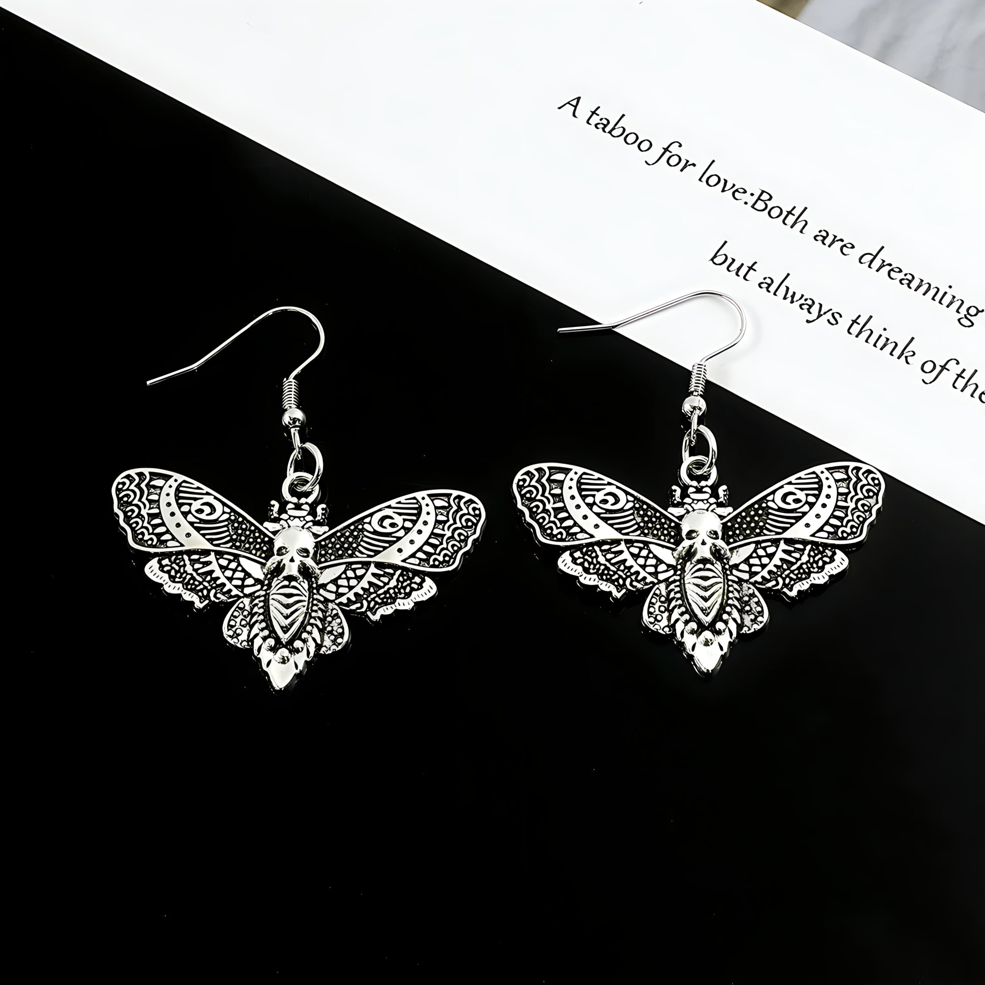 Moth Earrings