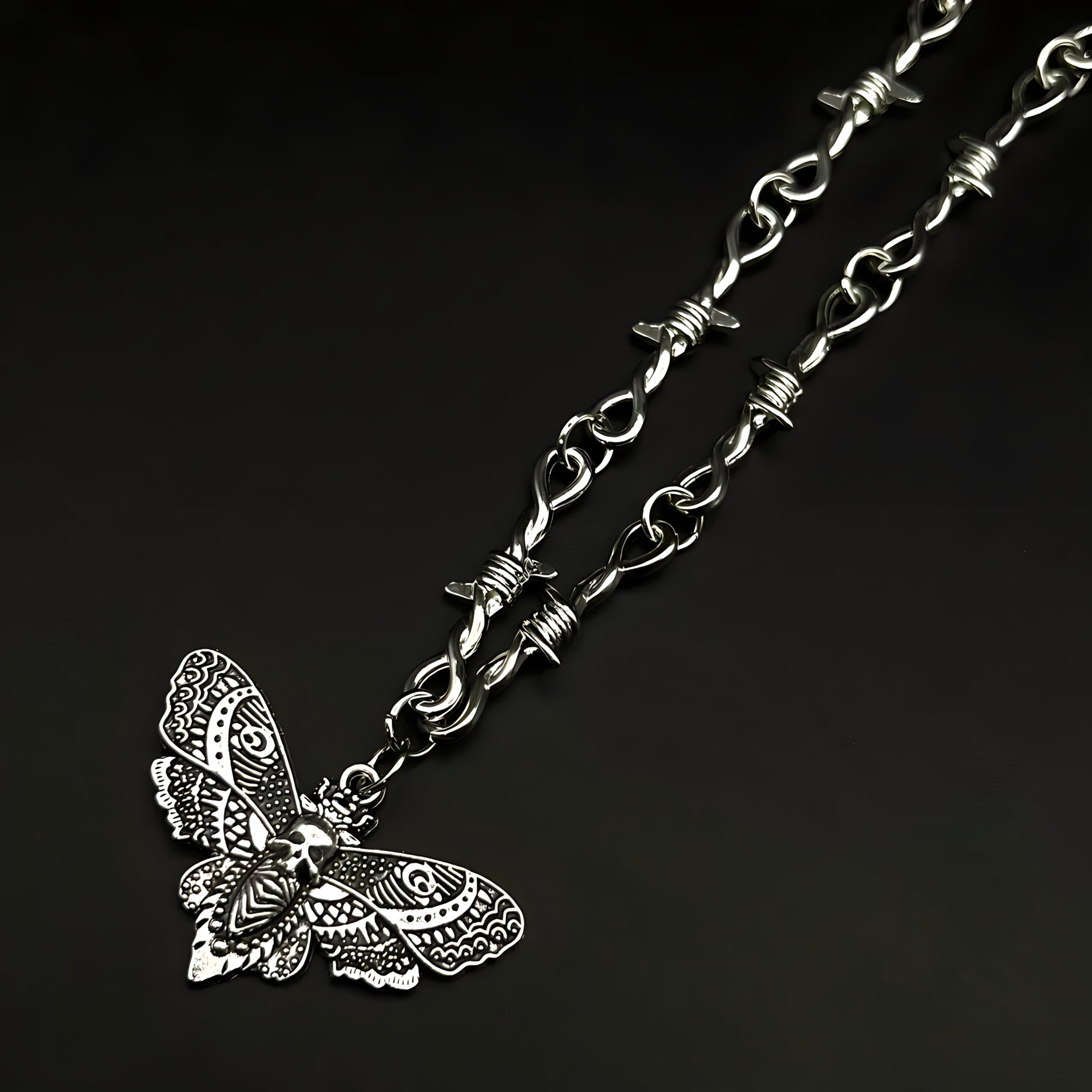 Death Moth Necklace