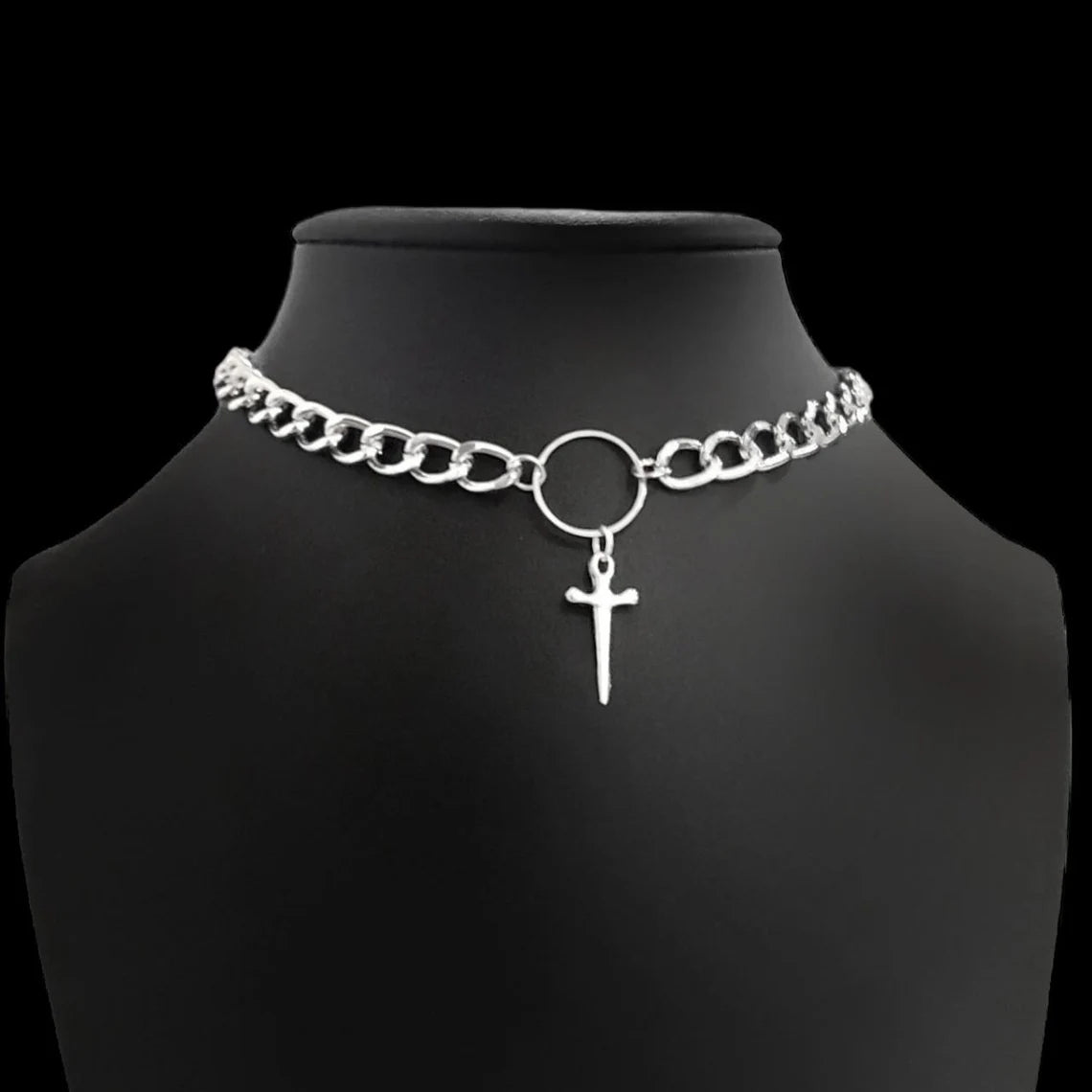 Sword and Chain Choker