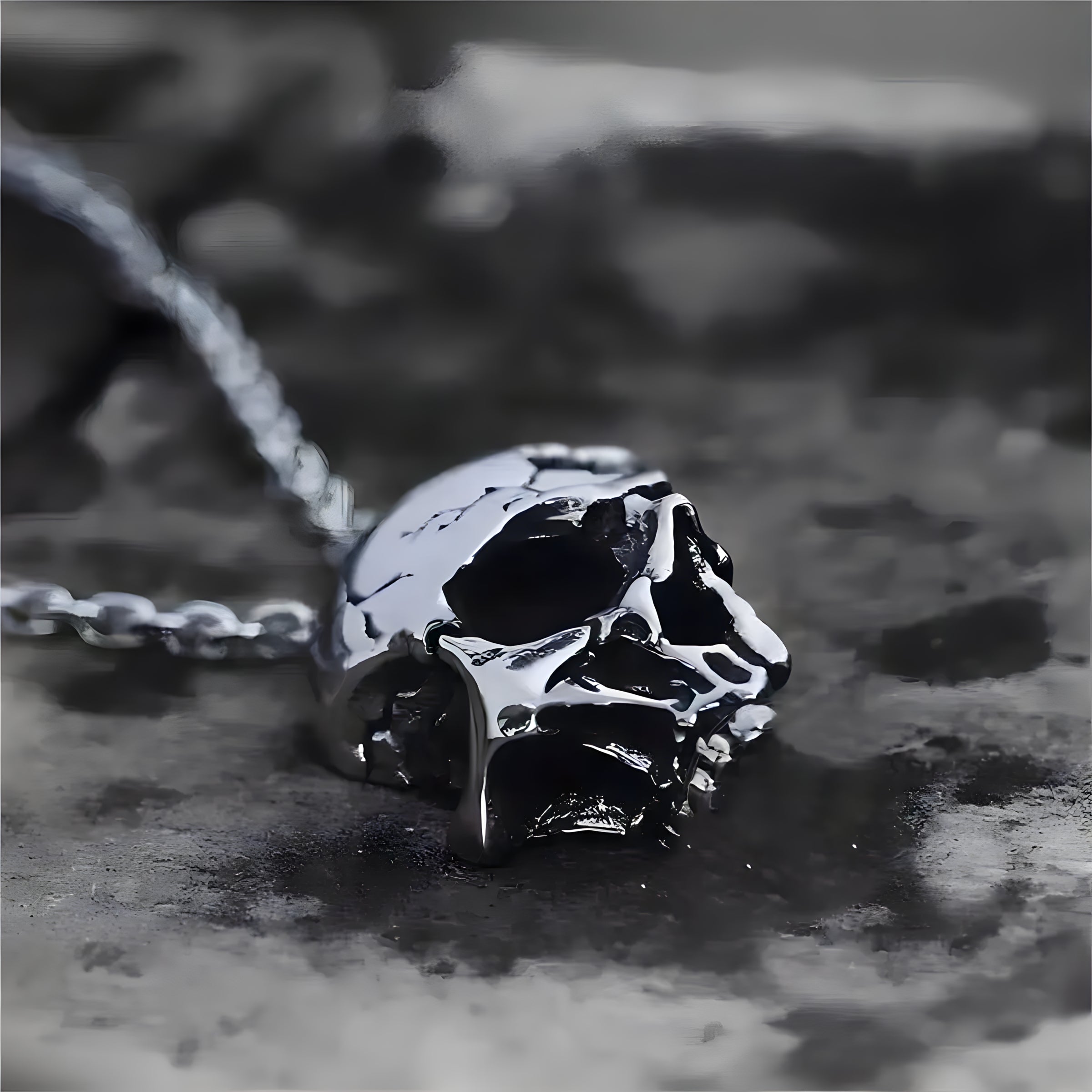 Shattered Skull Necklace