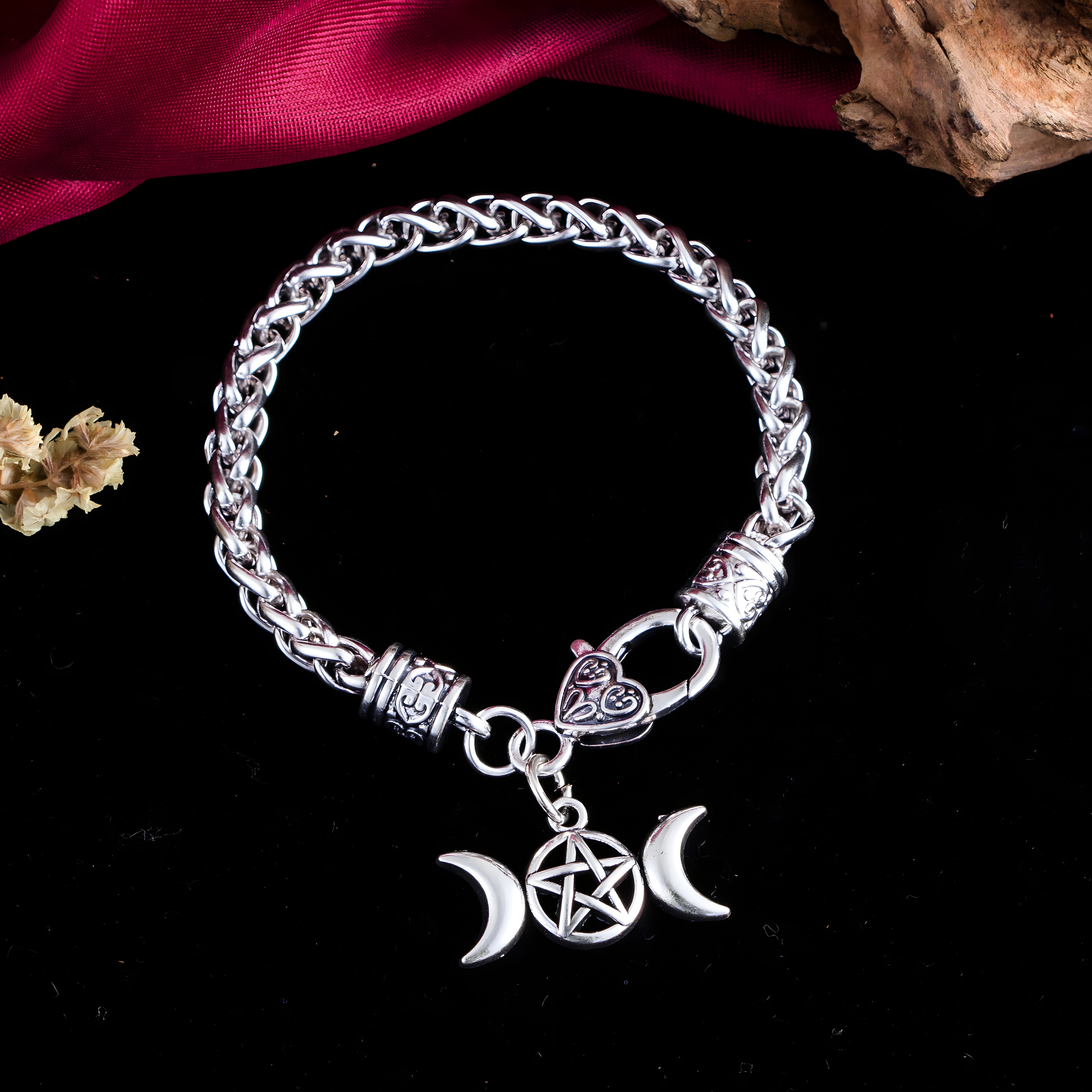 Triple Moon Bracelet