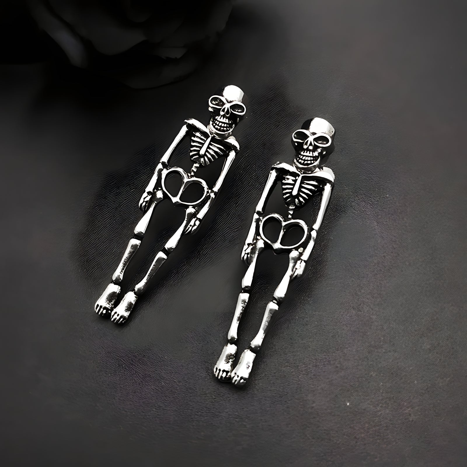 Hanging Skeleton Earrings